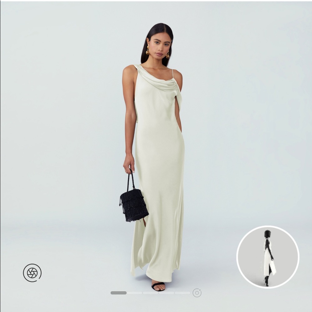 Frame and Partners Francois Dress in Ivory US 4!